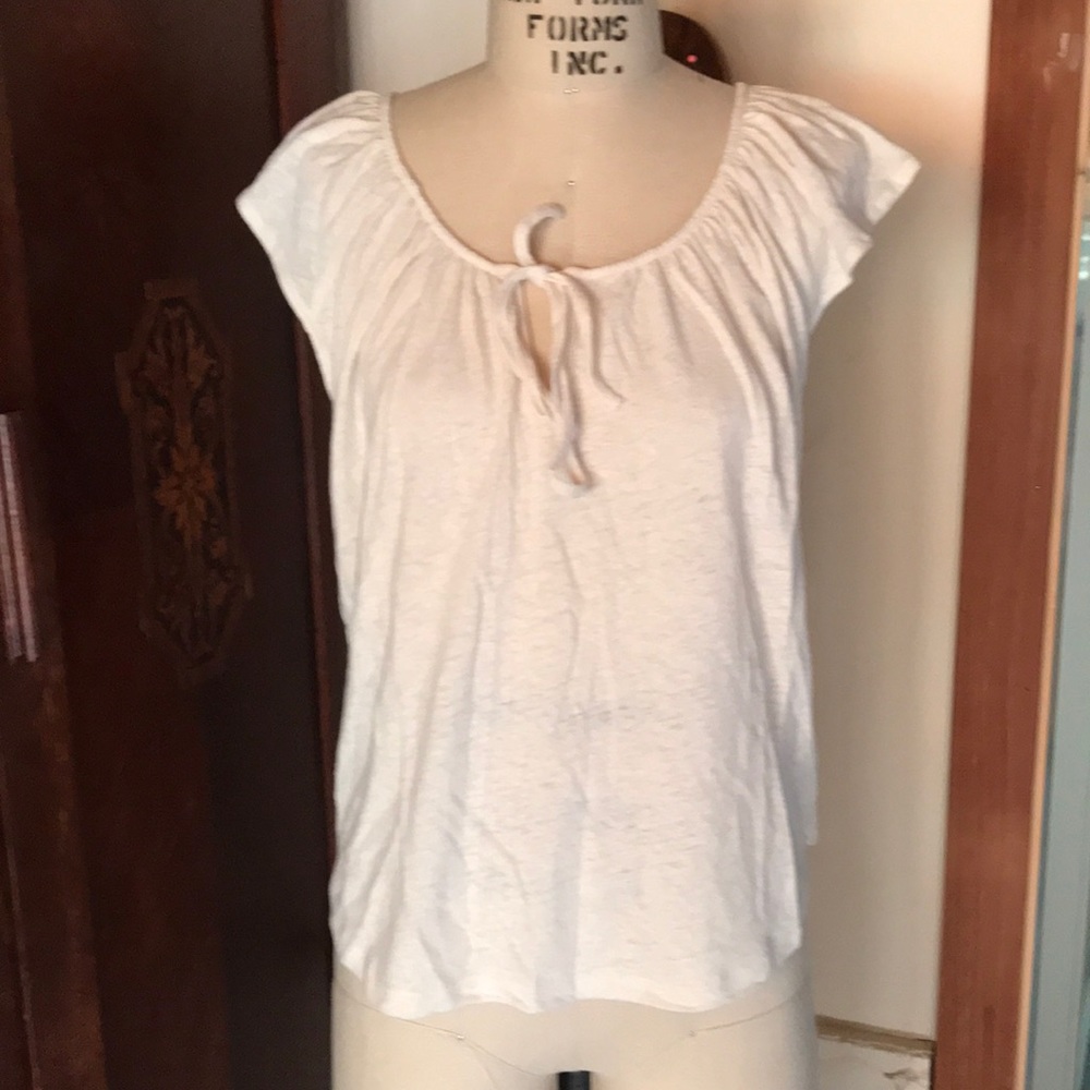 LNA Top Flutter Sleeves. Small. Cream NWOT 🤍